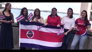 Saludo de Cónsul en Canadá y colonia costarricense - Mes de la Patria