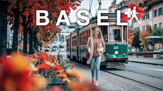 BASEL SWITZERLAND 💥 Explore Basel in Fall: A Scenic Walk 🍂 🇨🇭