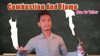 Flame Test Of Hydrocarbon | Combustion Process | कार्बनिक पदार्थों का दहन