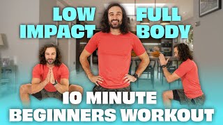 10 Minute LOW IMPACT FULL BODY Beginners Workout | The Body Coach TV