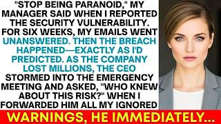 They DISMISSED My Warning About The Security Flaw For 6 Weeks Until The Hack Happened And The CEO...