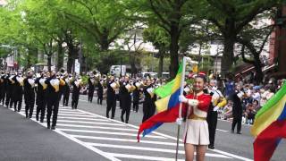 杉浦バトン ＆ 鎌倉女子大学中等部・高等部 / ザよこはまパレード 2012