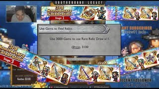 [FFRK] ALL 3RD ANNIVERSARY PULLS!