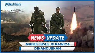 Rentetan Rudal Hizbullah Hancurkan Markas Besar Lapis Baja Israel di Rawiya