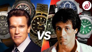 Arnold Schwarzenegger vs Sylvester Stallone - Who Has The Best Watch Collection?