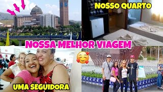 VIAJAMOS MAIS DE 9 HORAS - TOUR PELO QUARTO + ENCONTREI UMA SEGUIDORA| Dani Mendes