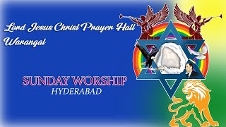 SONDAY WORSHIP(M) | LORD JESUS CHRIST PRAYER HALL |WARANGAL