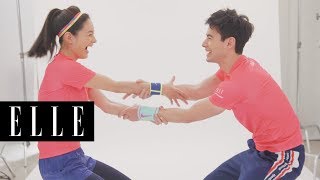 2018 ELLE RUN with style Janet \u0026 George 雙人暖身操