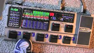 Digitech GNX4 Recording and looping