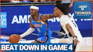 OKC Thunder BEAT DOWN in Game 4 | Injury Impact | Game 5 Looms Large