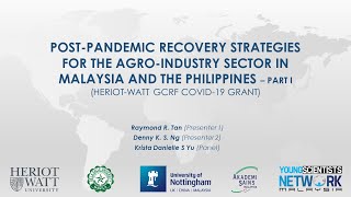 PAASE Webinar 16: "Post Pandemic Recovery Strategies for the Agro-industry Sector"