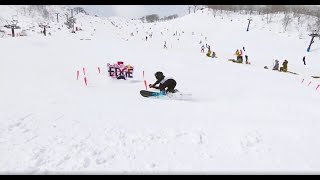 Let's carve together! Enjoy the snowboard carving parcours - Red Bull EDGE Japan 2020