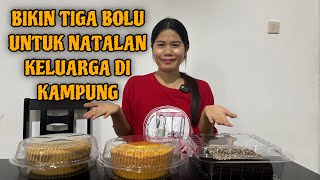 BIKIN KUE BARENG ASO UNTUK DIBAWA NATALAN KE KAMPUNG MAMA