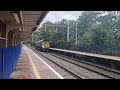 gbrf 66301 ex drs blue livery passing through reading west with toots