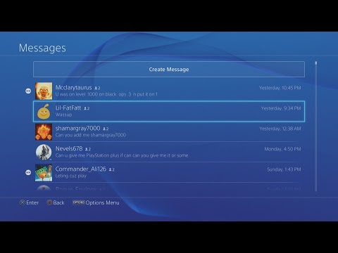 How to Delete Messages on PS4! How to Delete Messages on PS4!