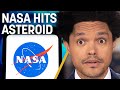 NASA Hits Asteroid & Illegal Russian Referendum Held in Ukraine | The Daily Show