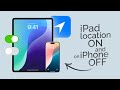 How to Turn Off Location on iPad but Not iPhone (tutorial)