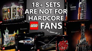 18+ Adults Welcome LEGO Sets Are Not For Hardcore LEGO Fans (Sort Of...)