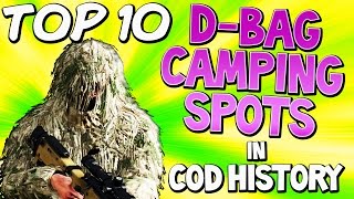 Top 10 "CAMPING SPOTS" in COD HISTORY (Top Ten - Top 10) Call of Duty | Chaos
