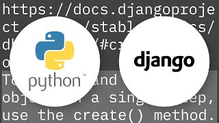 Django Model() vs Model.objects.create()