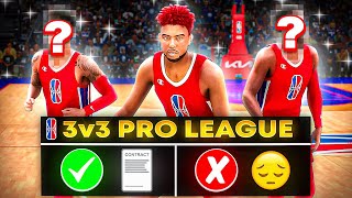 I tried out for the 3v3 Pro 2k League... (NBA2K24)