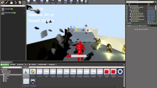 Unreal Engine 4 - Endless Run Prototype / Part 2
