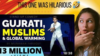 Reaction On | Gujarati, Muslims & Global Warming | Standup Comedy by Munawar Faruqui