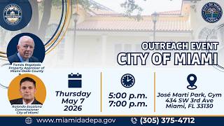 Miami Homeowners: Get Help With Property Tax Benefits | May 7