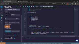 Twitter Struct Exercise (1) | Solidity