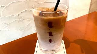 【高松市の隠れオムライスのお店！】トリカフェ★カフェオレのグラデーション[Hidden ○○ shop in Takamatsu !] Tri Cafe★Cafe au lait gradation