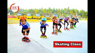 Skating training by RR International School students | Roller Skating ⛸