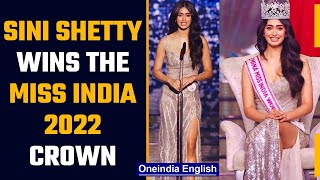 Miss India 2022: Sini Shetty from Karnataka wins the crown | Oneindia news *Entertainment