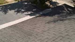 Installing EPDM rubber on shingle low slope transition