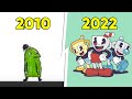 Evolution Of Cuphead Games [2010-2022]