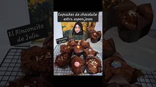 Cupcakes de chocolate Extra esponjosos!!  El Rinconcito de Julia