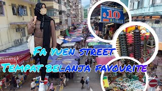 Fa yuen street Mongkok || Tempat belanja favorit || Vlog jalan-jalan || Explore Hong Kong