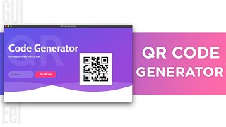 QRCODE GENERATOR PROGRAM USING PYTHON - Eel & Python Tutorial | Modern GUIs with HTML and JavaScript