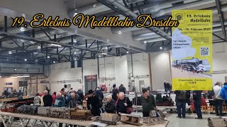 Erlebnis  Modellbahn Dresden 14.02.2025 Teil 1 Echtdampf