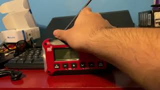 Unboxing my first ever Midland ER50 Hand Crank radio!