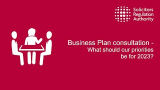Business Plan consultation - What should our priorities be for 2023