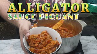 ALLIGATOR SAUCE PIQUANT EP. 61 #alligator #cajunrnewbbq