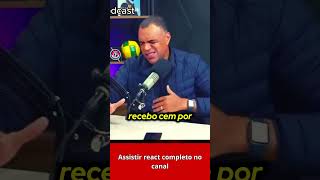 Denilson revela amor pelo Flamengo! Bastidores de Denilson Show no Flamengo! React completo no canal