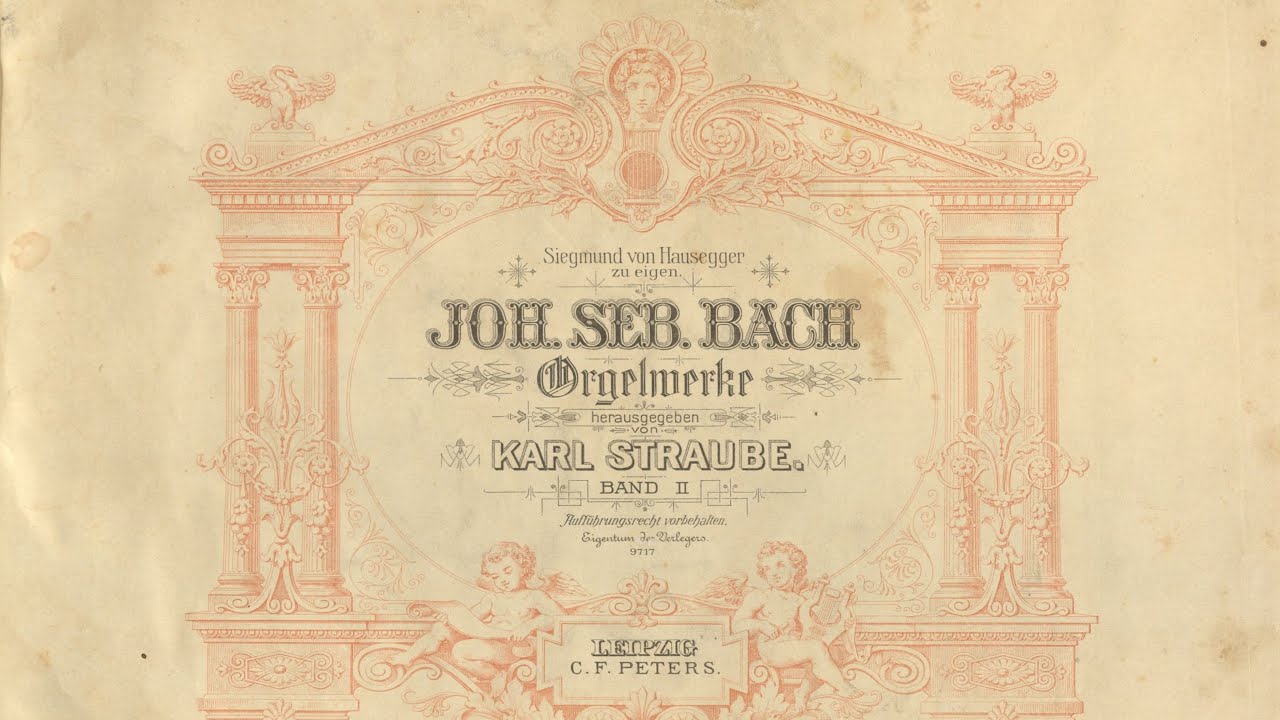 Bach, Straube - Prelude And Fugue B Minor BWV 544 - YouTube