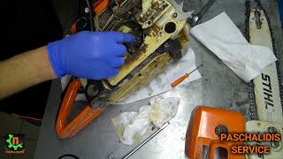 STIHL MS310 Oil Pump Check