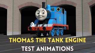 Thomas The Tank Engine Blender Test Animations