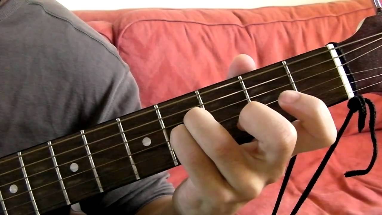 B Minor (Bm) Guitar Chord Demonstration - YouTube