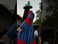 el recorrido de la virgen de hato con la gigantona y el enano cabezon parte final