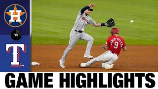 Astros vs. Rangers Game Highlights (5/21/21) | MLB Highlights