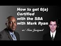 how to get 8a certified with the sba