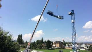 Tower Crane Set-Up(Timelapse)